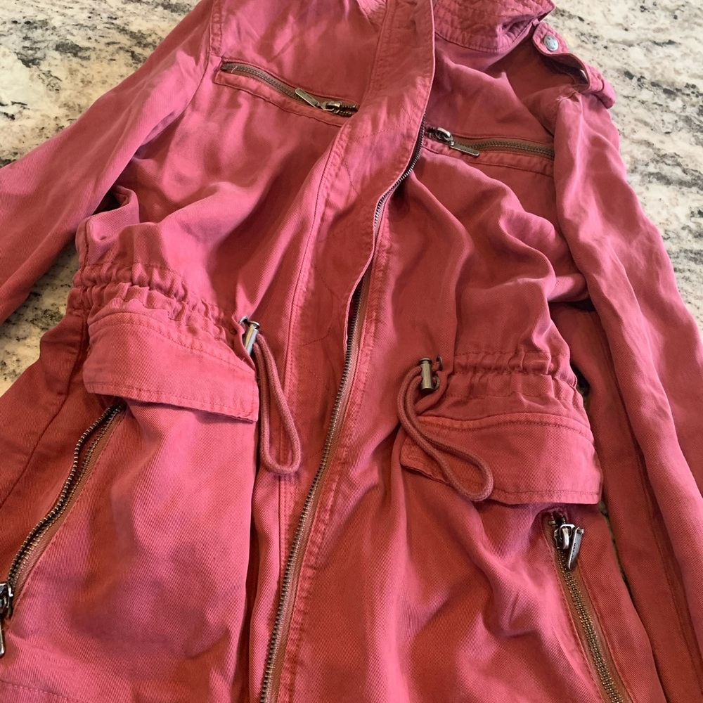 Pink max studio jacket